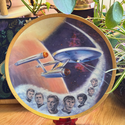Star Trek USS Enterprise NCC1701 Commemorative Collector Plate