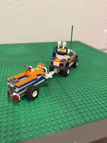 LEGO CITY: Coast Guard Lot Patrol Boat & Tower 7739 7737 7736 Used Read Desc