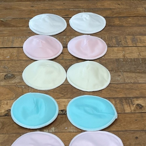 Reusable Bamboo Nursing Pads Set 10 Washable Breastfeeding Breast Pads Reusable