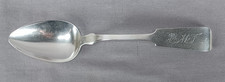 Otis G. Carter SR Norwalk Ohio EMT Coin Silver Spoon Circa 1831-1854