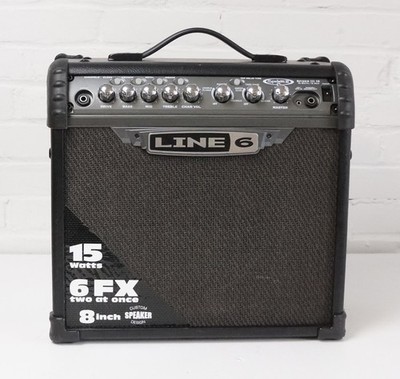 Line 6 Spider III 15 Modeling Combo  Electric Guitar AMP 4-Channel 15W- TESTED