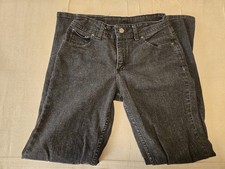 Riders by Lee Jeans Bootcut Women's 8M Black Denim Cotton Stretch