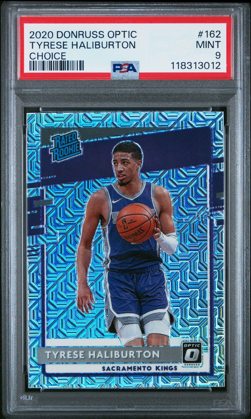 2020-21 Donruss Optic Tyrese Haliburton Choice Prizm RC 
