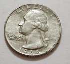 1964-D Washington Quarter • MM Anomaly 90% Silver • Strong Detail    X78