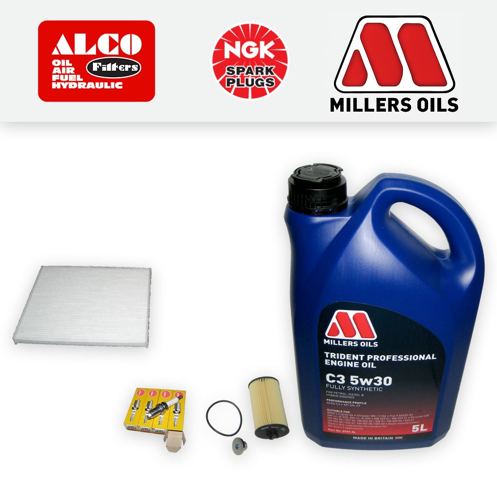 SERVICE KIT VAUXHALL OPEL CORSA D 1.2 19MA9235>Z12XEP OIL CABIN FILTER PLUGS+OIL