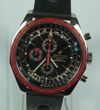Breitling Chrono-Matic 1461 Red Bezel 49mm Automatic Limited Watch A19360 3