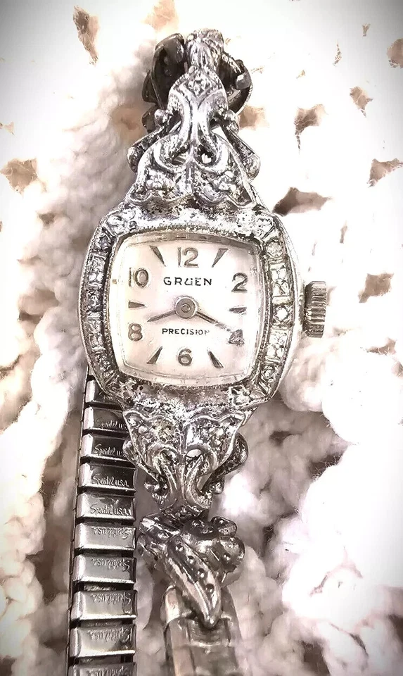 REDUCED\*\*\*\* COLLECTORS=== VINTAGE SPEIDEL U.S.A. 1950'S LADIES GRUEN WATCH - Image 1 of 4