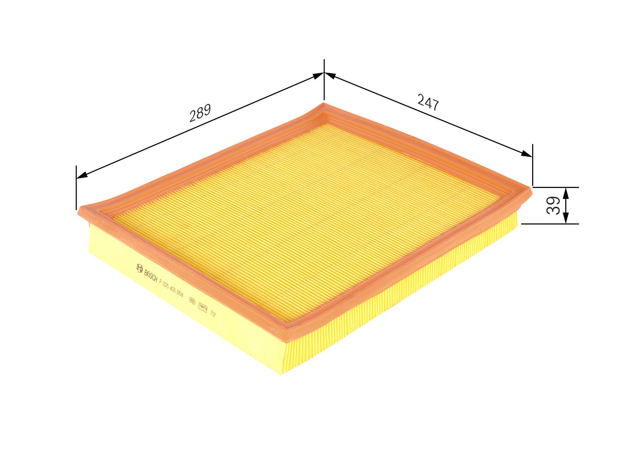 2x ✅Fits BOSCH FILTRY F 026 400 004 AIR FILTER ⭐UK Seller⭐ - Image 28