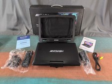 Mydash PD102 Portable DVD Player Swivel Screen  Rechargeable Battery - Open Box