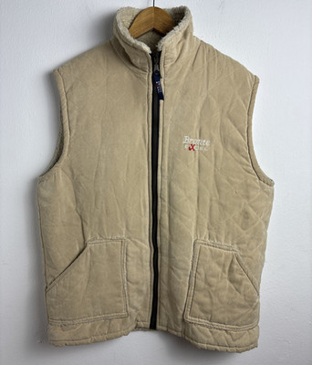 Bronte Excel Gilet Jacke Sherpa gefüttert Vintage Herren Gr. L