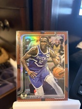 2025-26 Topps Chrome Basketball Basketball Border Refractor Taurean Prince