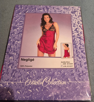 Negligee rot, Cottelli Colection, Größe L/XL, Original verpackt