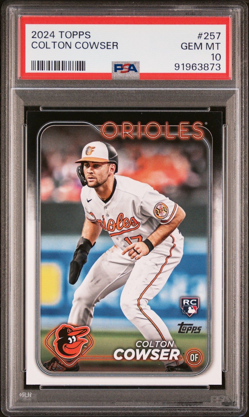 2024 TOPPS #257 COLTON COWSER PSA 10
