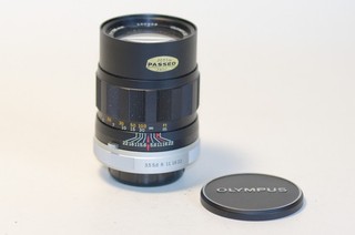 Rare OlympusE Zuiko auto T 135 mm FTL 135 mm 3.5 M42 Parfait