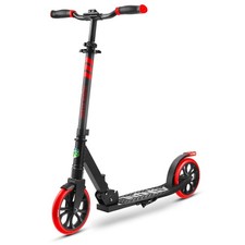 Lightweight Alloy Kick Scooter for Kids and Adults Adjustable Height Red Flash..