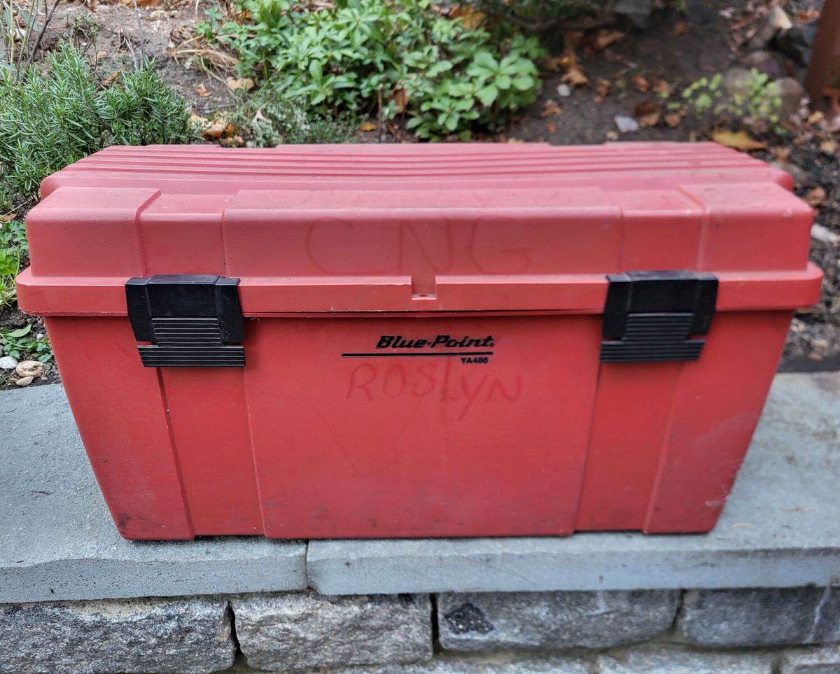 Snap-on Bluepoint YA486 Toolbox Red Tool Chest Box Powerlatch