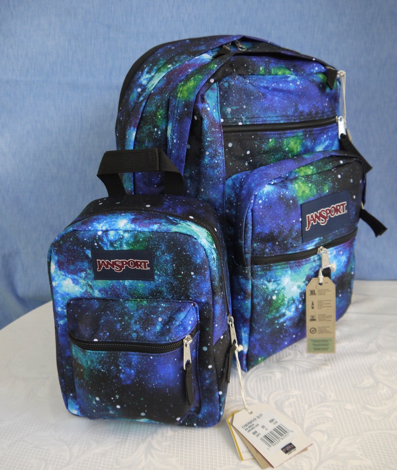 JanSport BIG STUDENT Backpack & Big Break Lunch Bag Set CYBE
