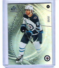 2025-26 Uppre Deck SP Game Used Kyle Connor Rainbow Base #'ed 09/81 #177