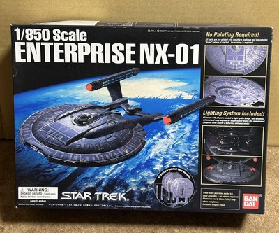 1/850 スケール ENTERPRISE NX-01 BANDAI 1/850 U.S.S. ENTERPRISE NX-01 Star Trek Plastic Model Kit