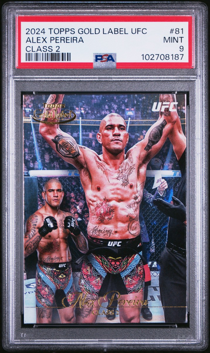 2024 Topps Gold Label UFC Alex Pereira Class 2 #81 PSA 9 | eBay