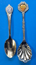 Two Vintage Florida Souvenir Spoons FLORDIA & CYPRESS GARDENS