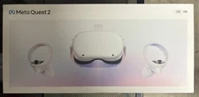 Oculus Meta Quest 2 128GB VR All In One Headset White & Insignia Charge Station