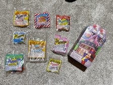 1993 McDonald's Mickey  Friends Epcot Adventure Happy Meal Toys Set Of 8 W/box