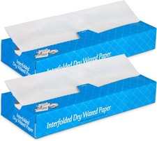 1000 Sheets 15 x 10.75  Dry Wax Paper Sheets for Food, Greaseproof Sandwich