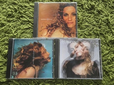 3x Madonna Promo Frozen + Ray of Light + The Power of Good-Bye CDs USA