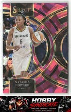 2024 Panini Select WNBA #109 Natasha Howard Prizms Pink Ice