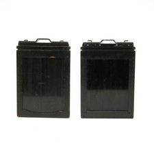 Set of 2 Graflex 3 1/4" x 4 1/4" Graphic Sheet Film Holders