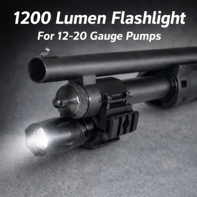 1200 Lumen Tactical Flashlight for Mossberg 500 Maverick 88 w