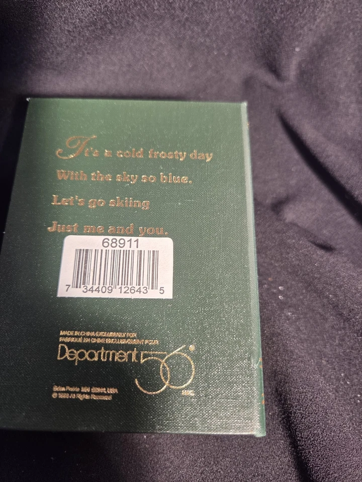 DEPARTAMENTO 56 VINTAGE SNOWBABIES ÁRBOL ADORNOS LOTE DE 4 Foto 3 de 4