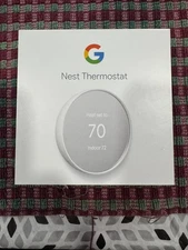 Google Nest G4CVZ Programmable Wi-Fi Thermostat - Fog Gray