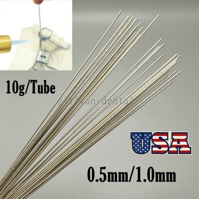 1Tube Dental Lab Orthodontic Low Temperature Welding Rod Soldering Wire Solder