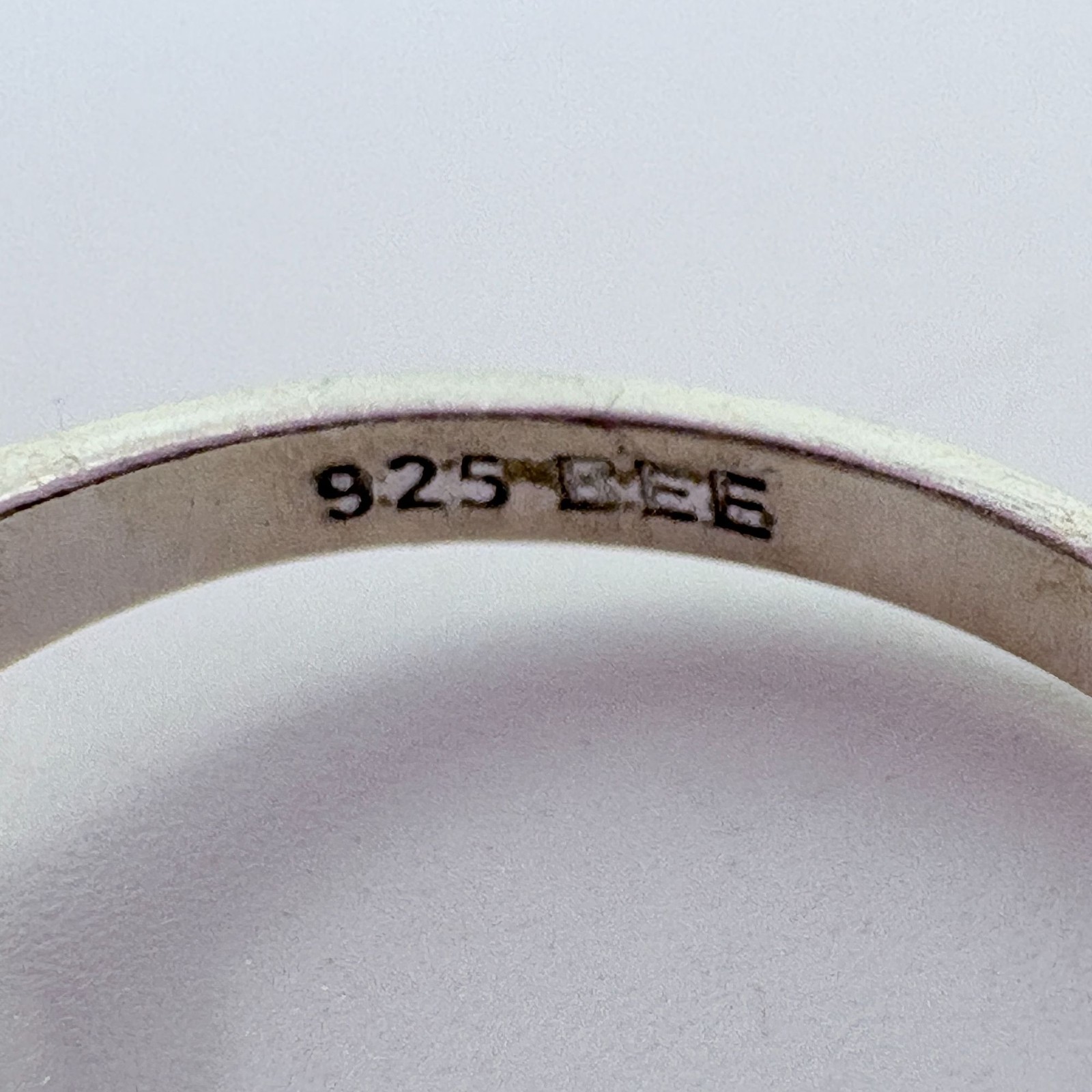 VTG Solid Sterling Silver 925 Infinity Open Desig… - image 5