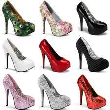 Pleaser 5" Hidden Pf Stilettos Night Club Pump Heel Shoes Adult Women Teeze/06 1