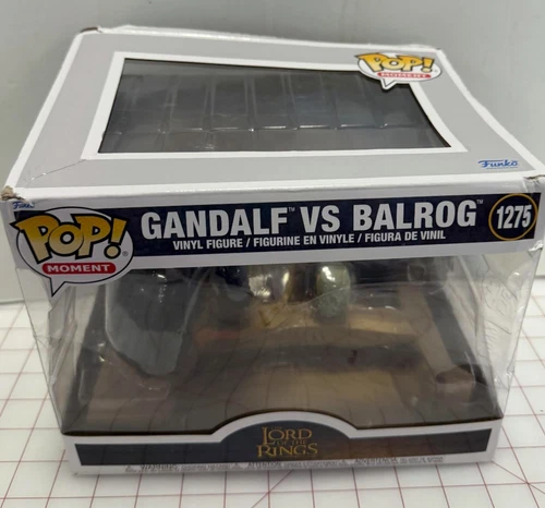 Funko Pop! Lord of the Rings Balrog vs Gandalf #1275 Damaged PKG #T3