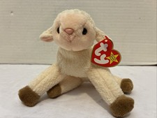New w/Tags*Ty Beanie Baby Ewey the Lamb/Sheep