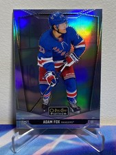 2024-25 O-Pee-Chee PLATINUM Hockey ADAM FOX #200 RAINBOW SP