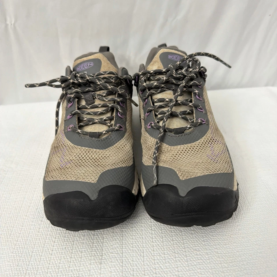 Sapatos femininos Keen NXIS Evo tamanho 7.5 impermeável trilha caminhada parte superior baixa - Imagem 2 de 4