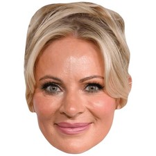 Vicky Myers Smile Big Head. Larger than life mask.