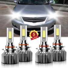 For Toyota Corolla 1993-2013 LED Headlight Bulbs Conversion Kit High Low Beam