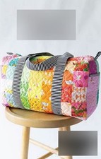 Knot and Thread Patchwork Duffle Mini Pattern Multi