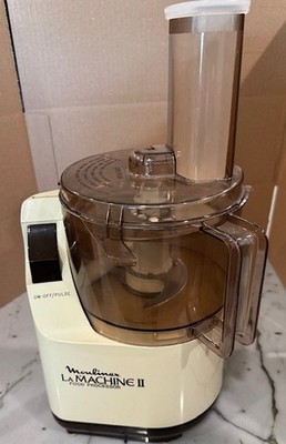 Vintange Moulinex La Machine II Food Prep Machine Processor