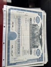 Lot/Sammlung: historische Wertpapiere - Amerikanische Aktien -siehe Bilder- !!