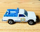 Hot Wheels Blackwall 1988 Beach Patrol White Surf Truck Pickup Lifeguard Sandee