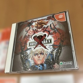 Guilty Gear X Dreamcast Japan Import 2D Fighting Game Sega Sammy DC Game