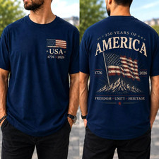 America 250 Shirt 1776-2026 Semiquincentennia...