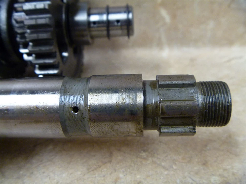 Conjunto de transmisión de motor usado Yamaha 250 SRX SRX250-T 1987 #SM27 Foto 2 de 4